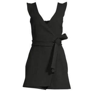 Maje Wrap Front Romper